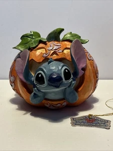 Stitch O’ Lantern Disney Traditions Figur Jim Shore Lilo & Stitch Enesco - Bild 1 von 15