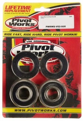 Комплект подшипников заднего колеса Pivot Works VICTORIA Hard Ball PWRWS-V02-000 0215-0818 - Изображение 1 из 4