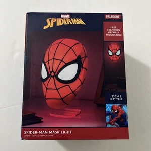 Spider-Man Mask Lamp Light, Wall Mountable or Free Standing by Paladone 8.7" New - Picture 1 of 7