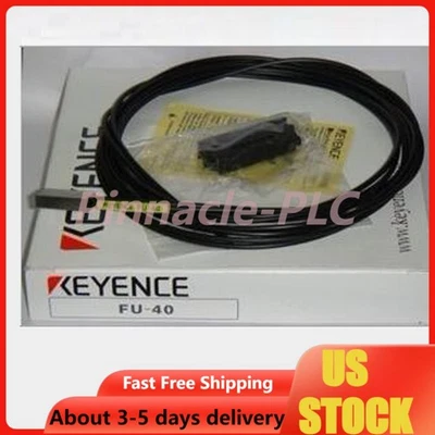 New KEYENCE FU-40 Reflective Fiber Optic Sensor  US Free TAX - Image 1 of 4