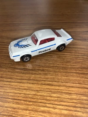 1979 Matchbox Superfast No.16 Pontiac Firebird White & Blue 1:64 Scale England - Image 1 of 4