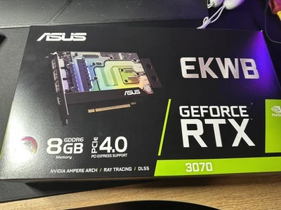 ASUS EKWB GeForce RTX 3070 8GB GDDR6 Graphics Card (RTX3070-8G-EK) - Image 1 of 4
