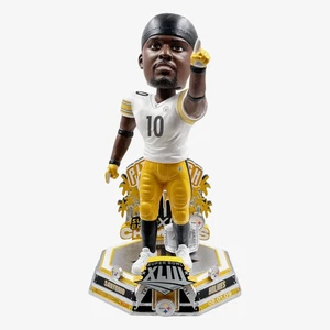 Santonio Holmes Jr. Pittsburgh Steelers Super Bowl XLIII 15th Anniv Bobblehead - Picture 1 of 1