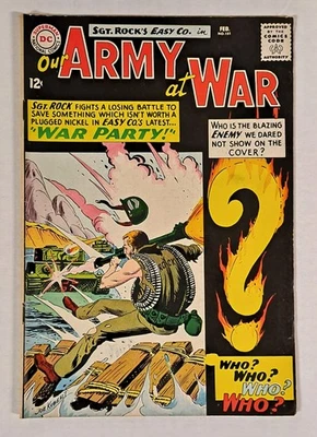 Our Army at War #151 1st Appearance Enemy Ace 1965 DC Comics VG + 4.5  - Image 1 of 4