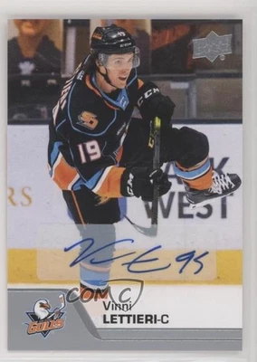 2020-21 Upper Deck AHL Auto Vinni Lettieri #141 Auto - Image 1 of 2