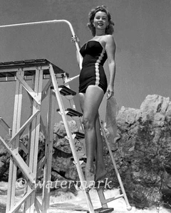 SCHAUSPIELERIN RHONDA FLEMING - 8X10 WERBEFOTO - Bild 1 von 1