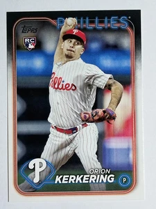 2024 Topps #520 Orion Kerkering RC - Picture 1 of 2