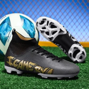 scarpe calcio per bambini ragazzi numeri da 31 a 48 con lacci ottimo calcetto - Picture 1 of 14