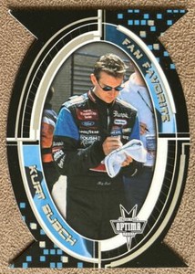 2002 Press Pass Optima Fan Favorite Kurt Busch #FF4 NASCAR Racing
