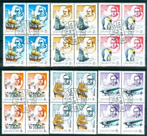 Antarctic Explorers 1987, Ernest H. Shackleton, Emperor Penguin, Hungría, 3907, VFU/4 - Imagen 1 de 1