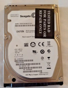 SEAGATE HARD DISK DRIVE 500GB P/N: 9HH134-567 *PARTS ONLY* - Picture 1 of 2