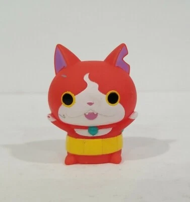 2014 Yokai Watch Finger Puppet 2" Happy Jibanyan Figure Yo-Kai Bandai - Image 1 of 3