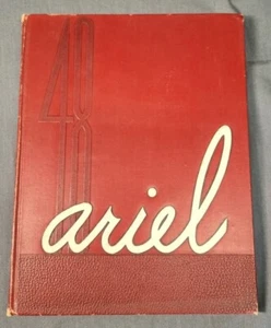 Ariel High School Yearbook, Santa Ana, CA, 1948, HC/P - Picture 1 of 12
