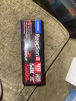 Dynamite Reaction 14.8v 5000mah 4S 50C Hardcase Lipo Battery Deans T Connector - Image 1 of 2