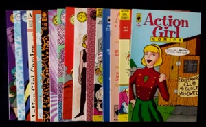 Action Girl Lot of 16 Slave Labor Comics #1-18 (missing #7 & #8) - Picture 1 of 4