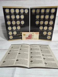 1 Satz Album 38 Cinco fünf 5 Pesos Moneda Münzen Bicentennial Centennial Mexiko 10 - Bild 1 von 7