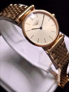 Damen Original Longines Le Grande Classique Ultradünn Gold Champage L4.209.2 - Bild 1 von 15