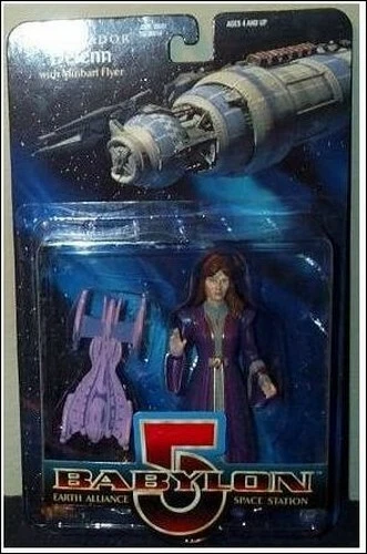 1997 Babylon 5 Ambassador Delenn With Minbari Flyer Action Figure