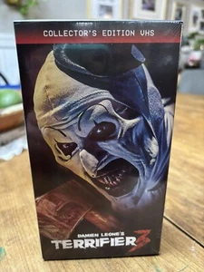 Damien Leone's Terrifier 3 Collector's Edition VHS VHS' 2024 NEW IN HAND - Picture 1 of 3