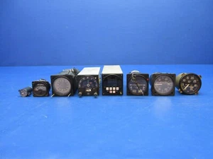 Bellanca 17-31A Viking Instruments Man Cave / Decoration LOT OF 8 (0924-1387) - Picture 1 of 15