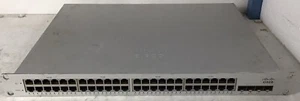 Cisco Meraki MS220-48LP Cloud Managed PoE Switch Unclaimed - Picture 1 of 3