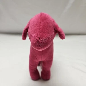 Victorias Secret PINK LOVE Pink Black Puppy Dog Plush Stands Soft Toy 8" - Picture 1 of 8