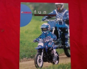 Yamaha PW50, PW80, RT100 & YFM80 motorcycle sales brochure - Picture 1 of 3