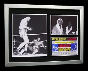 MUHAMMAD ALI + ARCILLA CASSIUS + Henry Cooper 1963 + LTD + ENMARCADO + ¡ENVÍO GLOBAL EXPRESO!¡! - Imagen 1 de 6