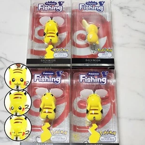 DUO Pokemon Fishing Lure Pikachu Sharp Smiling Face Psyduck Koduck Japan New - Picture 1 of 19