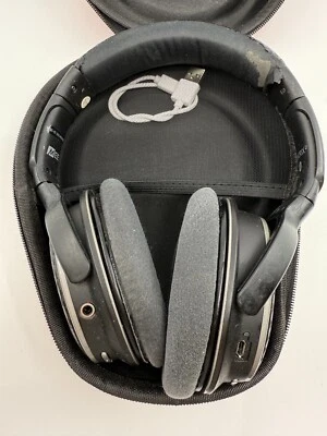 MEE Audio Matrix2 Black Wireless Bluetooth Noise Cancelling Headphones w/ Cable - Image 1 of 4