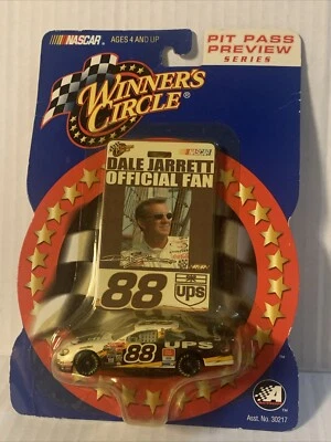 Nascar Winners Circle #88 Dale Jarrett Pit Pass Preview Series 2002 - Image 1 of 4