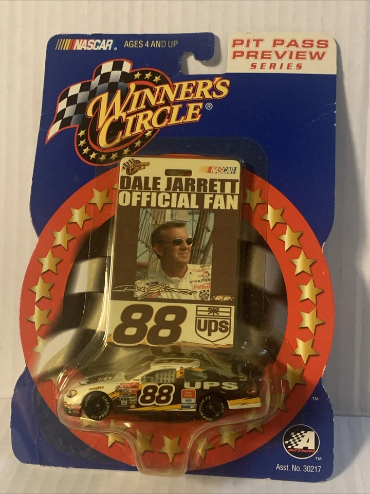 Nascar Winners Circle No88 Dale Jarrett Pit Pass серия Preview 2002 - Изображение 1 из 4