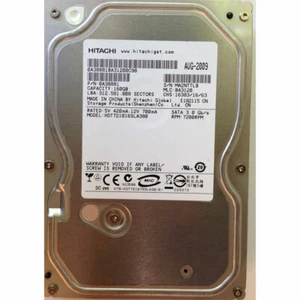 HDT721016SLA380 - Hitachi 160GB 7200 RPM SATA 3.5" HDD - Picture 1 of 1