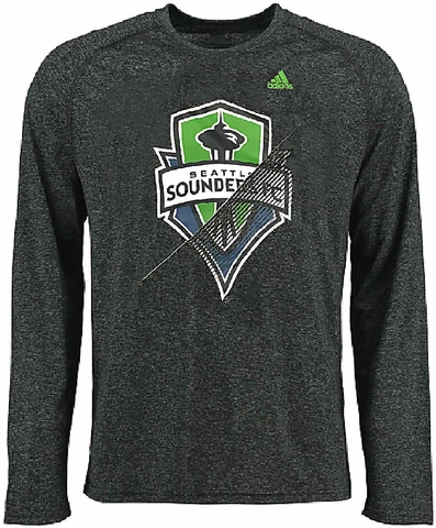 Seattle Sounders FC Striker Adidas Climalite Ultimate Long Sleeve Shirt Cover