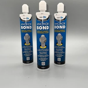 Bond IT Anker Bondharz inkl. Mixer Nosel 310ml grau - Packung & Box Mengen - Bild 1 von 5