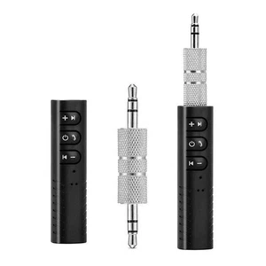 Mini receptor receptor inalámbrico Bluetooth de 3,5 mm para automóvil adaptador de altavoz de audio AUX - Imagen 1 de 12