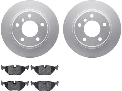 Kit de pastillas de freno y rotor trasero fricción dinámica para BMW 323is 1998-1999 56582NZKB Foto 1 de 2