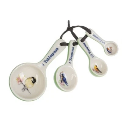 Ganz 4 Piece Measuring Spoon Set Various Birds Multiple Measurements - Image 1 of 2