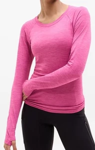 Athleta Momentum Seamless LS Damentop Größe M Juwel Spacedye Neu mit Etikett - Bild 1 von 2