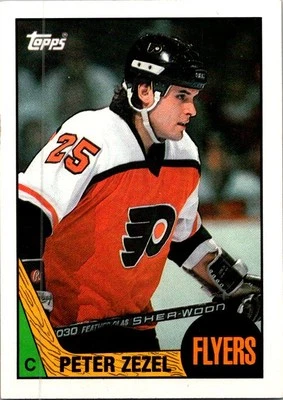 1987-88 Topps #71 Peter Zezel - Image 1 of 2