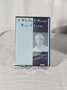 A Wholly Different Way Of Living J Krishnamurti DVD 6 Disc Set 1974 Philosphophy - Imagen 1 de 17