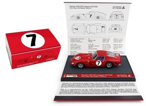 Brumm S25/11 Ferrari 330 GTO #7 Le Mans 1962 - Bandini/Parkes - 1/43 Scale - Picture 1 of 4