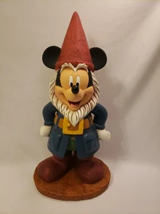 Disney Parks Mickey Mouse Garden Gnome Statue 13” Tall - Picture 1 of 13