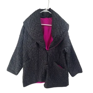 Mycra Pac Now NWT Women's Two-Piece Reversible Jacket/Bag Set Black Size M/L - Picture 1 of 13