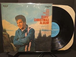 ELVIS PRESLEY Elvis' Christmas Album CAL-2428 MONO Scarcer Rigid Vinyl Copy VG+ - Picture 1 of 8