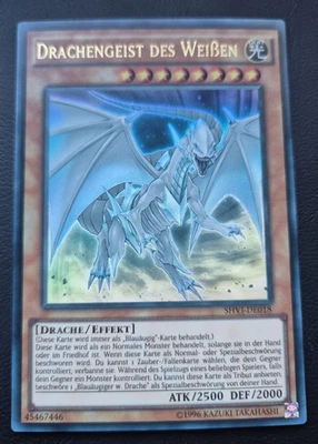 Yugioh, Drachengeist des Weißen, SHVI-DE018, deutsch, Near Mint, 2.Auflage - Bild 1 von 4