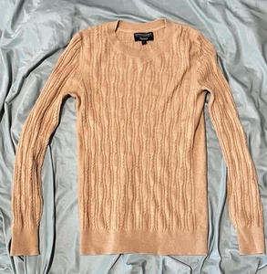 Women’s Small Banana Republic Flippucci Light Brown Sweater - Bild 1 von 5