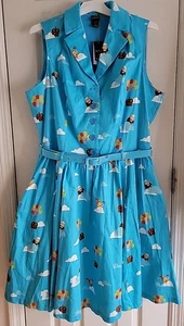 Disney Up Pixar Dress Carl Russell Size 12 NEW WITH TAGS Whimsical - Picture 1 of 6