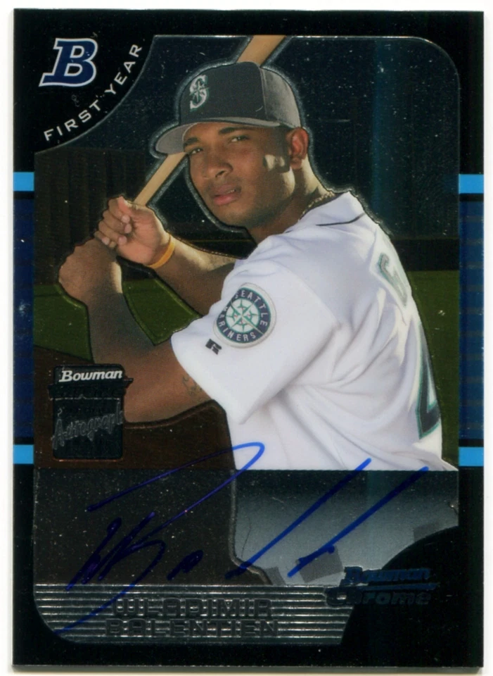 2005 Bowman Chrome WLADIMIR BALENTIEN On-Card Auto RC Rare SP Mint Rookie - Image 1 of 1