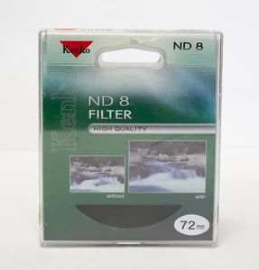 Kenko 72 mm ND-8 (ND0,9) - 3 Stopps Neutral Density Filter - Bild 1 von 4
